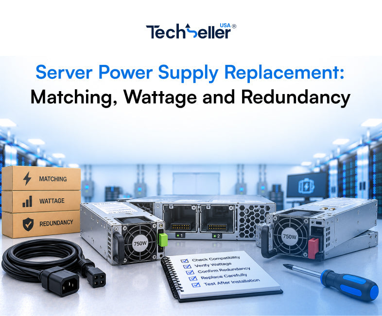 Server Power Supply Replacement: Matching, Wattage and Redundancy