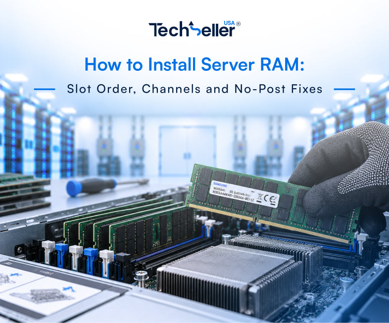 How to Install Server RAM: Slot Order, Channels and No-Post Fixes