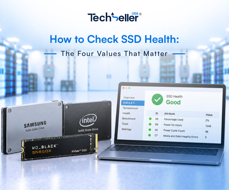 How to Check SSD Health: The Four Values That Matter