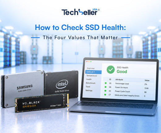 How to Check SSD Health: The Four Values That Matter