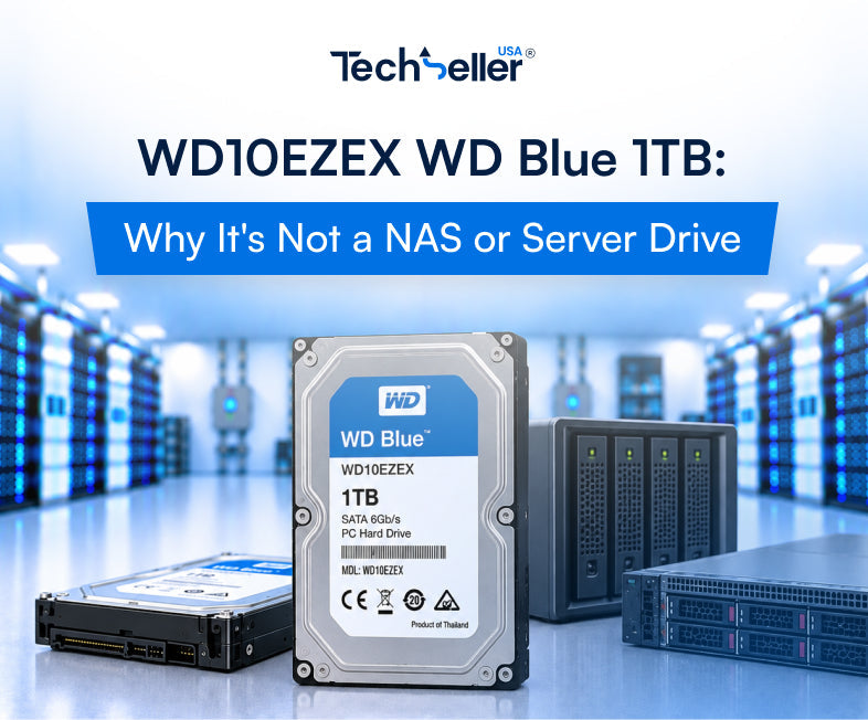 WD10EZEX WD Blue 1TB: Why It's Not a NAS or Server Drive