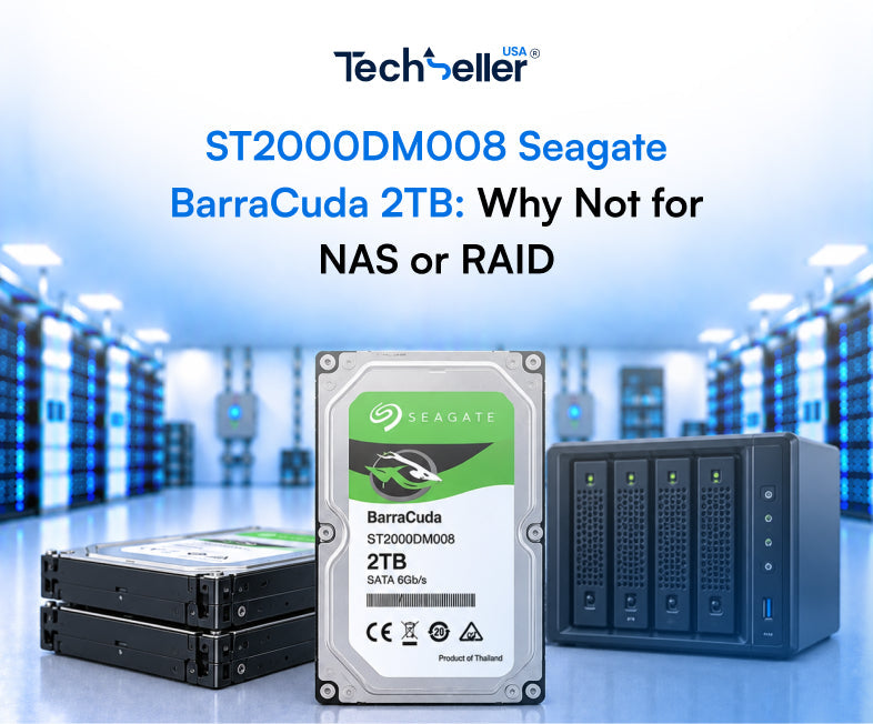 ST2000DM008 Seagate BarraCuda 2TB: Why Not for NAS or RAID
