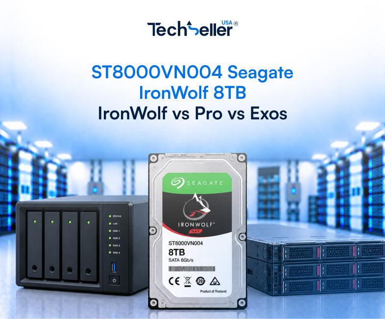 ST8000VN004 Seagate IronWolf 8TB: IronWolf vs Pro vs Exos
