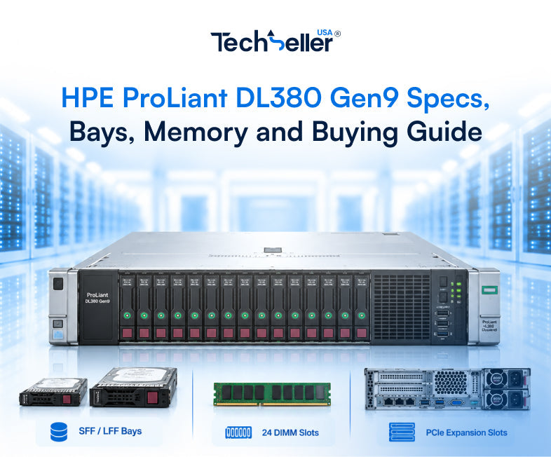 HPE ProLiant DL380 Gen9 Specs, Bays, Memory and Buying Guide