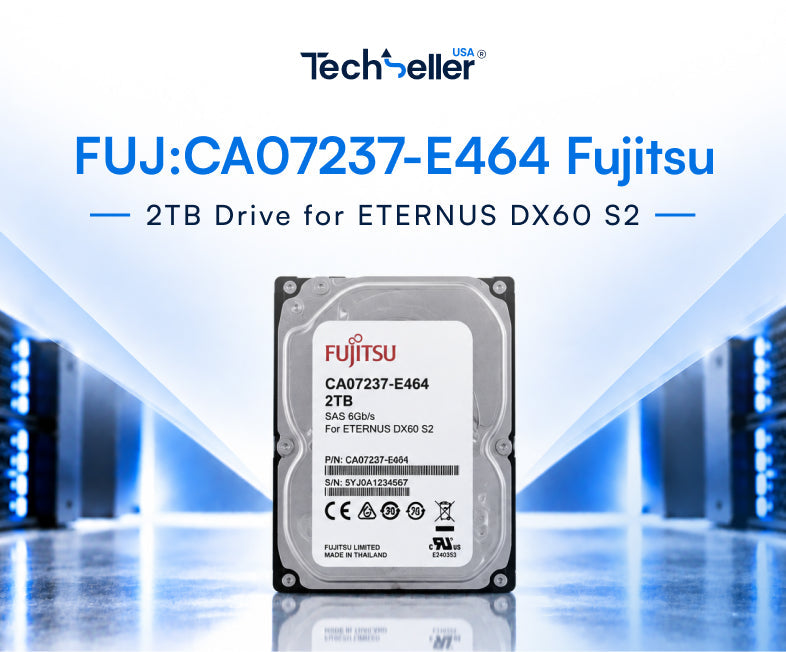 FUJ:CA07237-E464 Fujitsu 2TB Drive for ETERNUS DX60 S2
