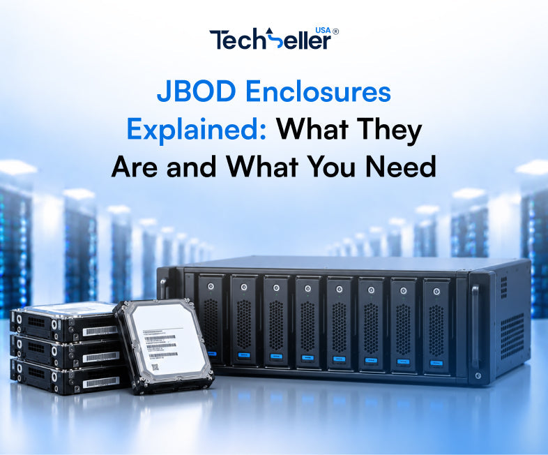 JBOD Enclosures Explained: What They Are and What You Need