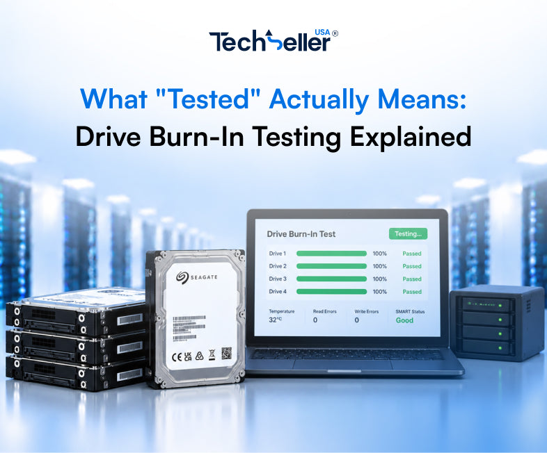 What "Tested" Actually Means: Drive Burn-In Testing Explained