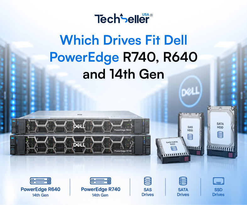 Which Drives Fit Dell PowerEdge R740, R640 and 14th Gen