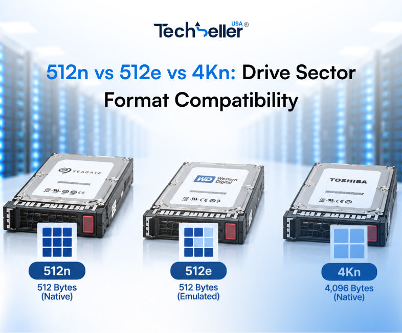 512n vs 512e vs 4Kn: Drive Sector Format Compatibility