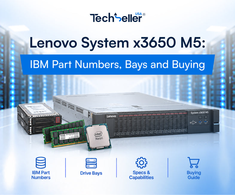 Lenovo System x3650 M5: IBM Part Numbers, Bays and Buying