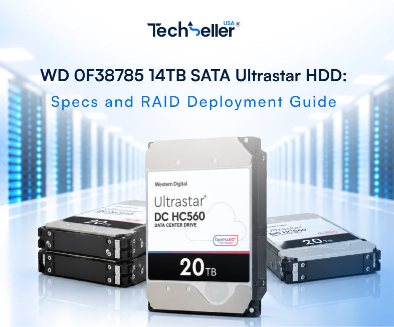 WD 0F38785 14TB SATA Ultrastar HDD: Specs and RAID Deployment Guide