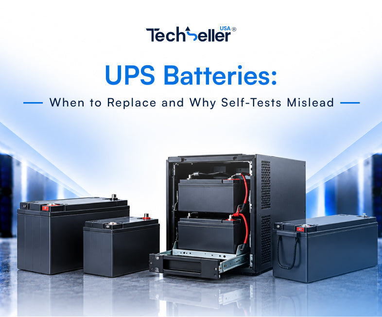 UPS Batteries: When to Replace and Why Self-Tests Mislead