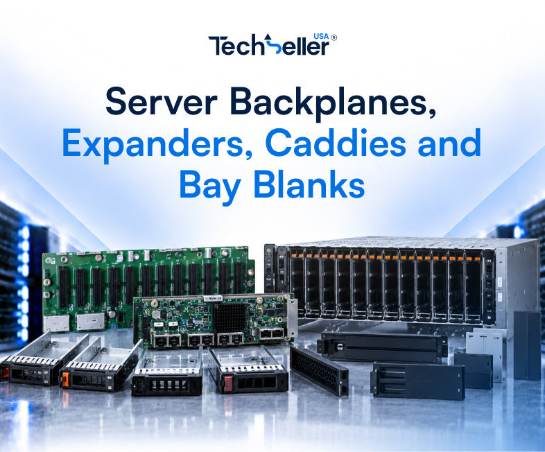 Server Backplanes, Expanders, Caddies and Bay Blanks