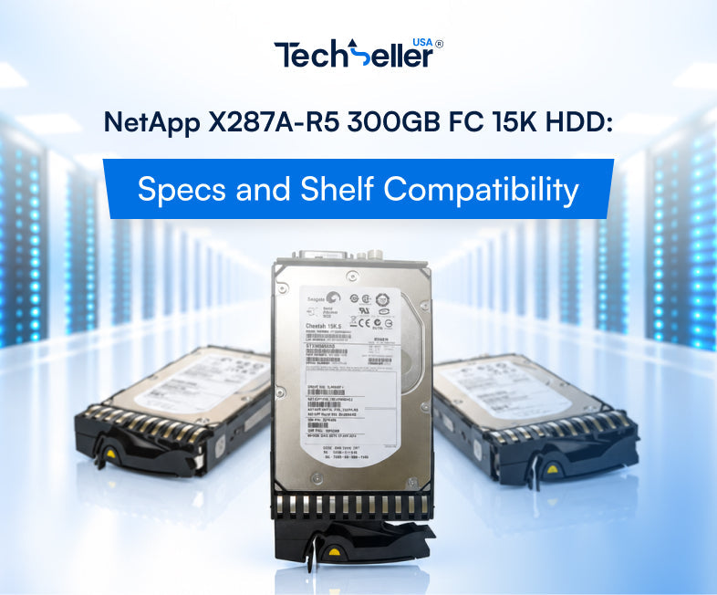 NetApp X287A-R5 300GB FC 15K HDD: Specs and Shelf Compatibility