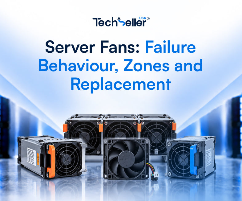 Server Fans: Failure Behaviour, Zones and Replacement