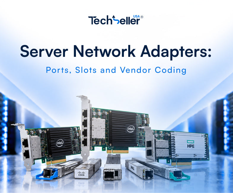 Server Network Adapters: Ports, Slots and Vendor Coding