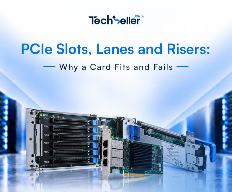 PCIe Slots, Lanes and Risers: Why a Card Fits and Fails
