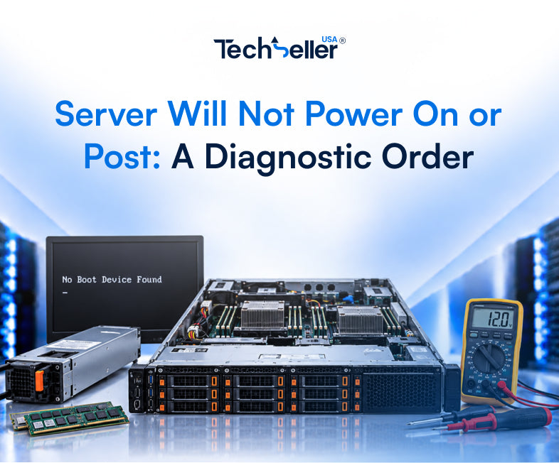 Server Will Not Power On or Post: A Diagnostic Order