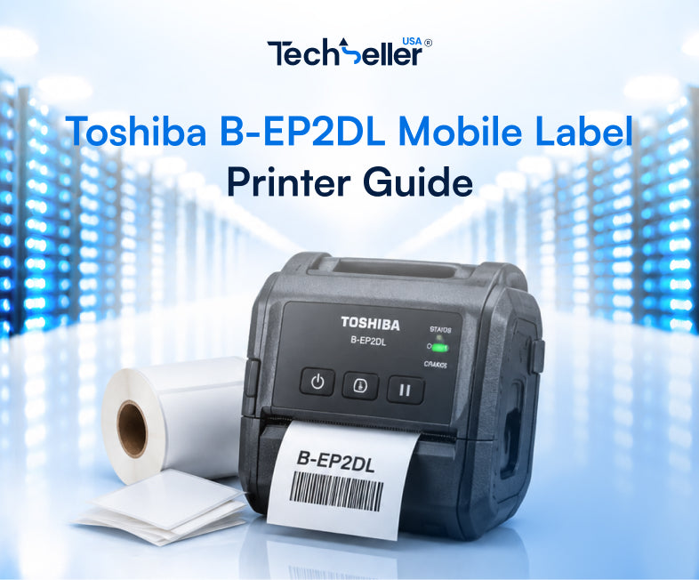 Toshiba B-EP2DL Mobile Label Printer Guide