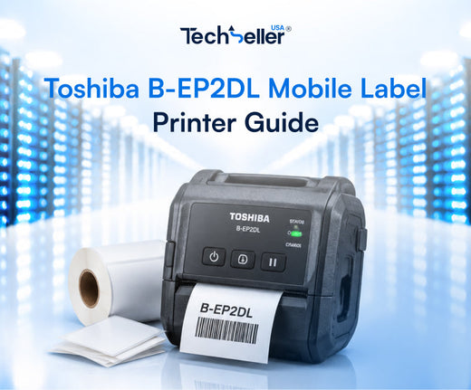 Toshiba B-EP2DL Mobile Label Printer Guide