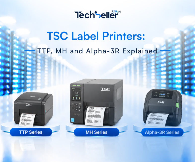 TSC Label Printers: TTP, MH and Alpha-3R Explained