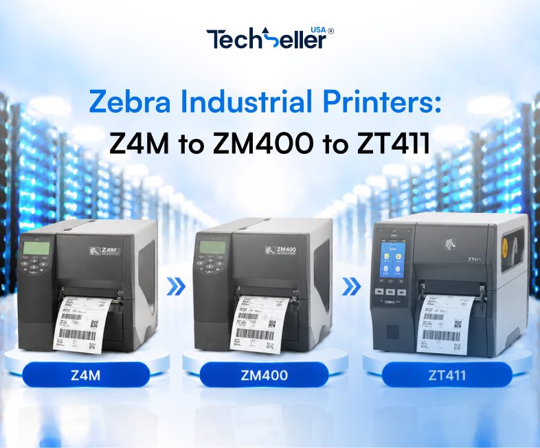 Zebra Industrial Printers: Z4M to ZM400 to ZT411