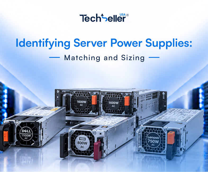 Identifying Server Power Supplies: Matching and Sizing