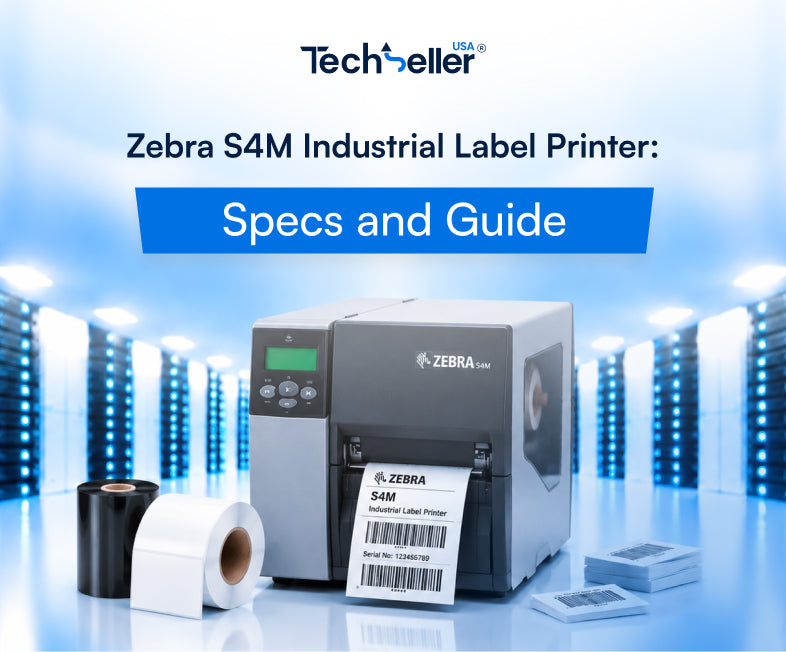 Zebra S4M Industrial Label Printer: Specs and Guide