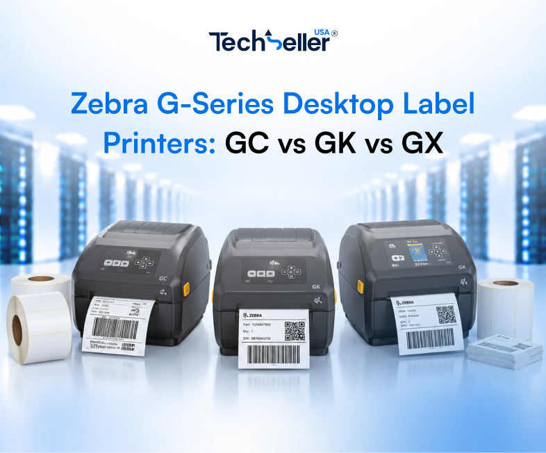 Zebra G-Series Desktop Label Printers: GC vs GK vs GX
