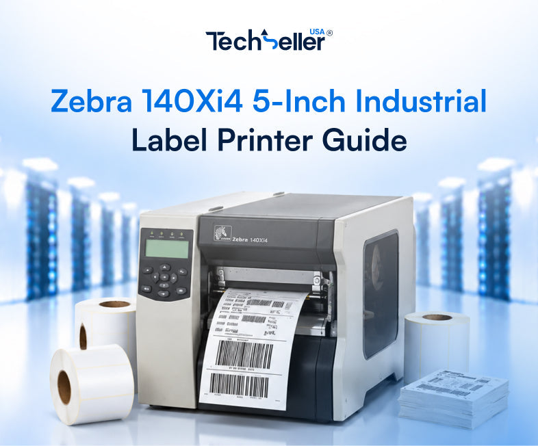 Zebra 140Xi4 5-Inch Industrial Label Printer Guide