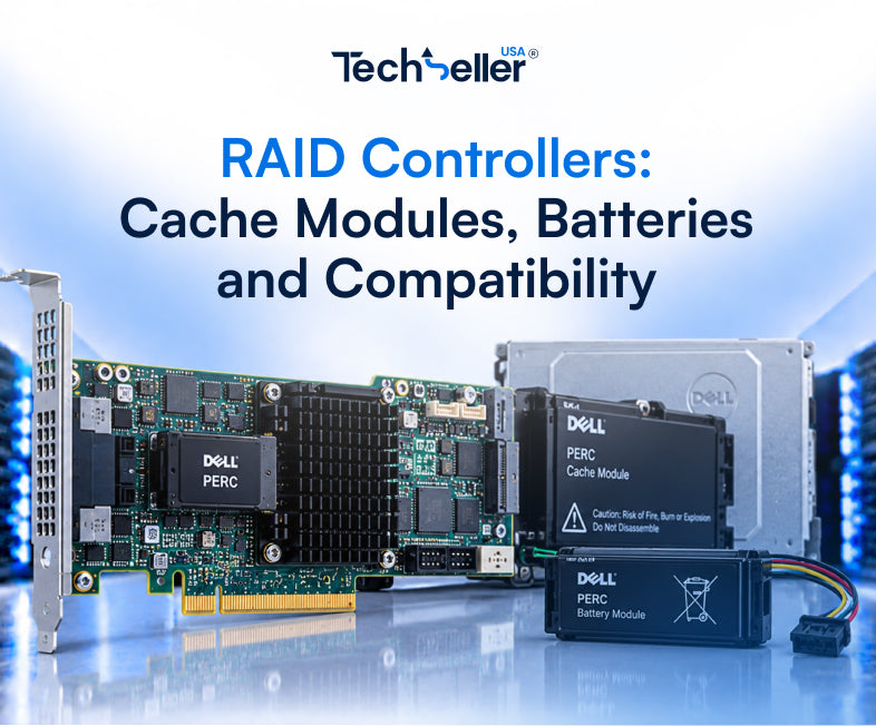 RAID Controllers: Cache Modules, Batteries and Compatibility
