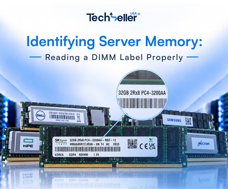 Identifying Server Memory: Reading a DIMM Label Properly