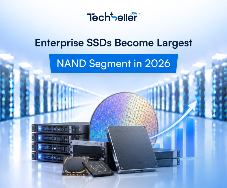 Enterprise SSDs Become Largest NAND Segment in 2026
