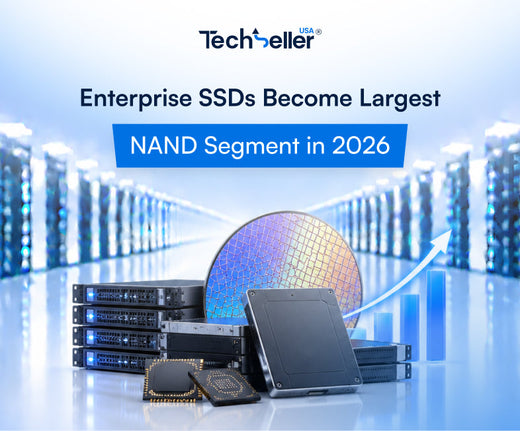 Enterprise SSDs Become Largest NAND Segment in 2026
