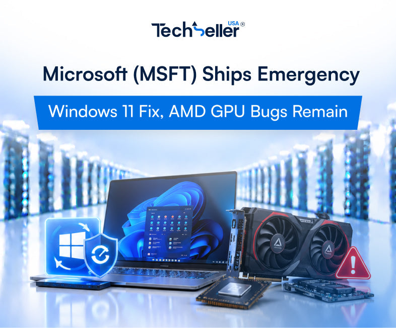 Microsoft (MSFT) Ships Emergency Windows 11 Fix, AMD GPU Bugs Remain