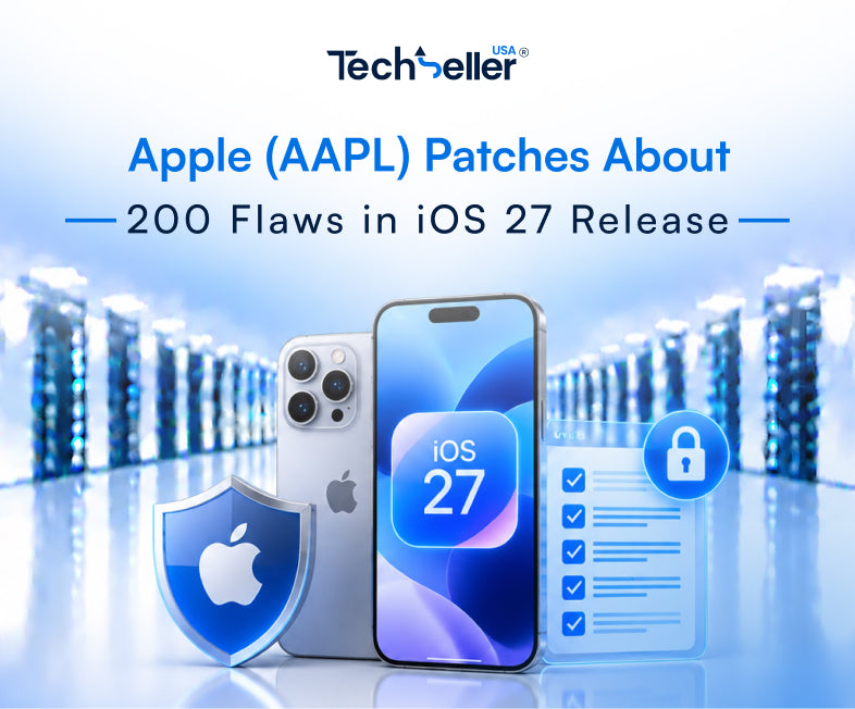 Apple (AAPL) Patches About 200 Flaws in iOS 27 Release