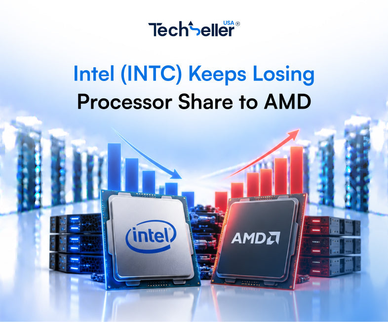 Intel (INTC) Keeps Losing Processor Share to AMD
