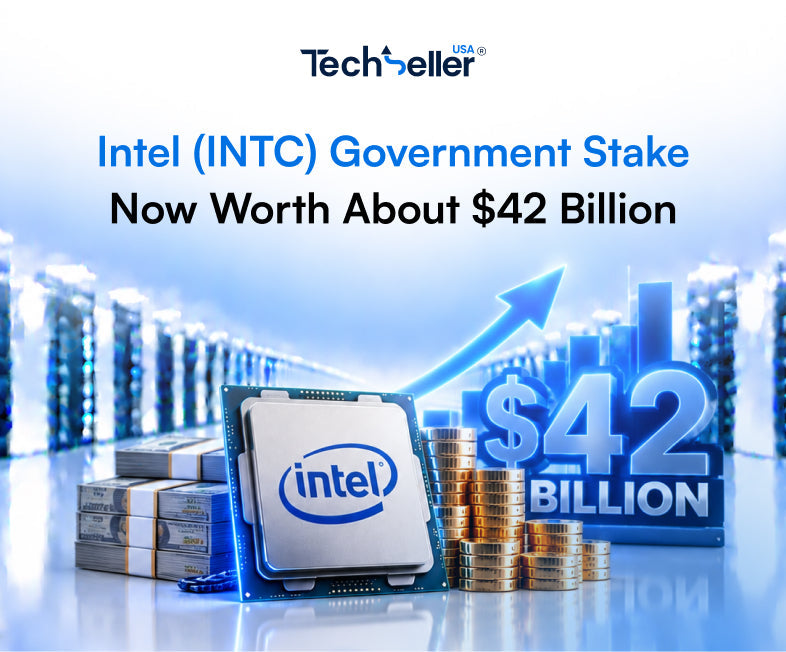 Intel (INTC) Government Stake Now Worth About $42 Billion