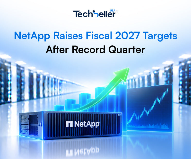 NetApp Raises Fiscal 2027 Targets After Record Quarter
