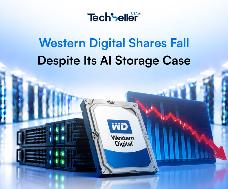 Western Digital Shares Fall Despite Its AI Storage Case