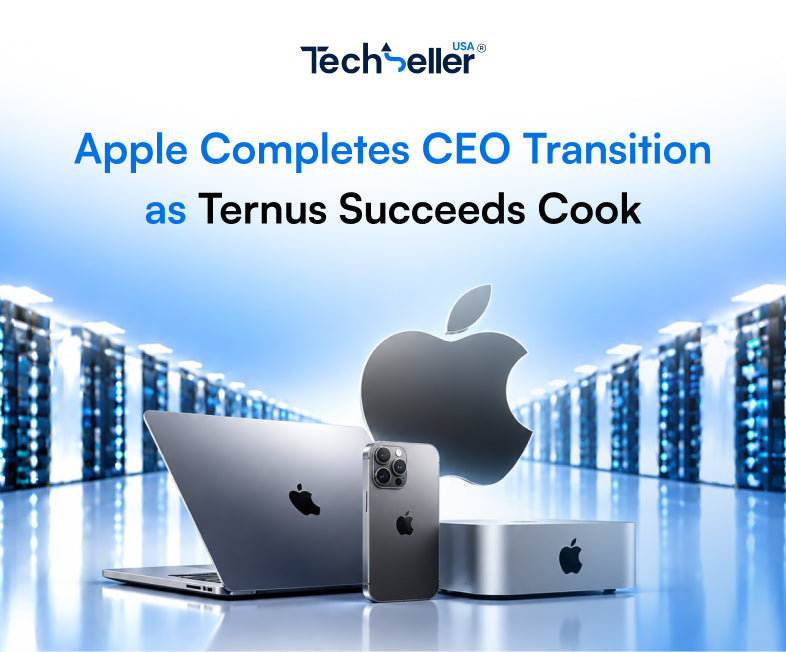Apple Completes CEO Transition as Ternus Succeeds Cook