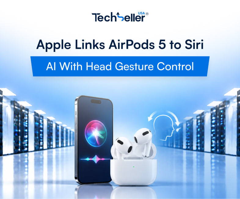 Apple Links AirPods 5 to Siri AI With Head Gesture Control