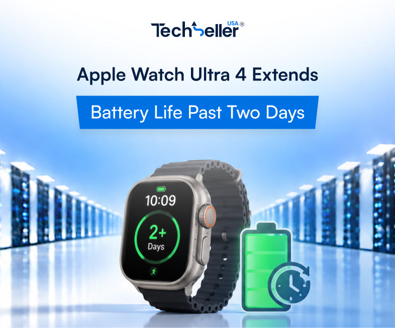 Apple Watch Ultra 4 Extends Battery Life Past Two Days