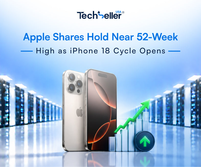Apple Shares Hold Near 52-Week High as iPhone 18 Cycle Opens