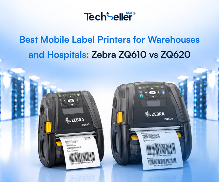 Zebra ZQ610 vs ZQ620 mobile label printers compared