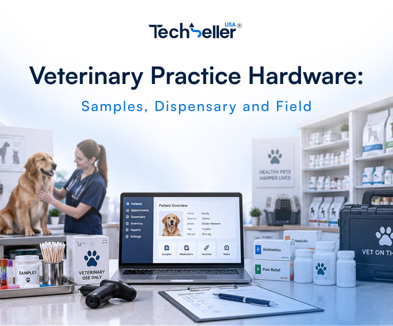 Veterinary Practice Hardware: Samples, Dispensary and Field