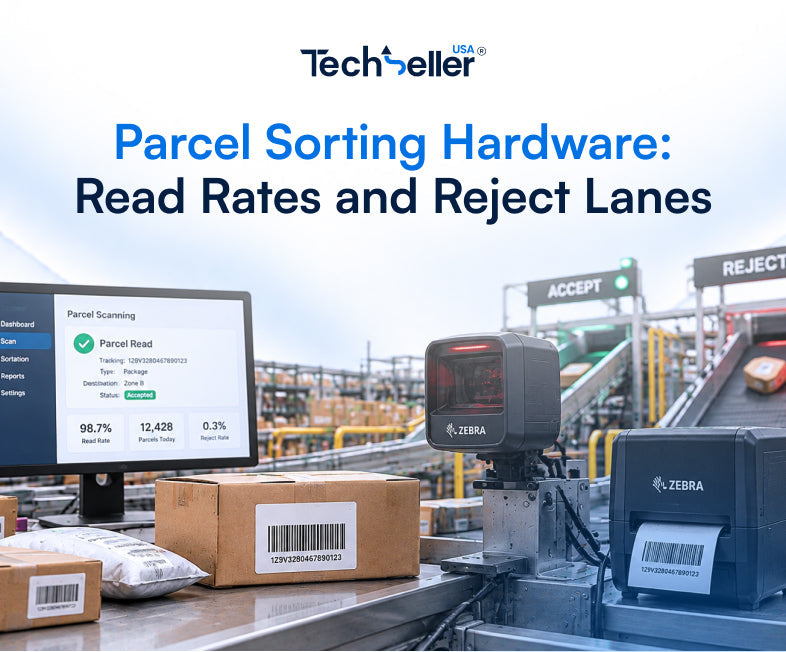 Parcel Sorting Hardware: Read Rates and Reject Lanes