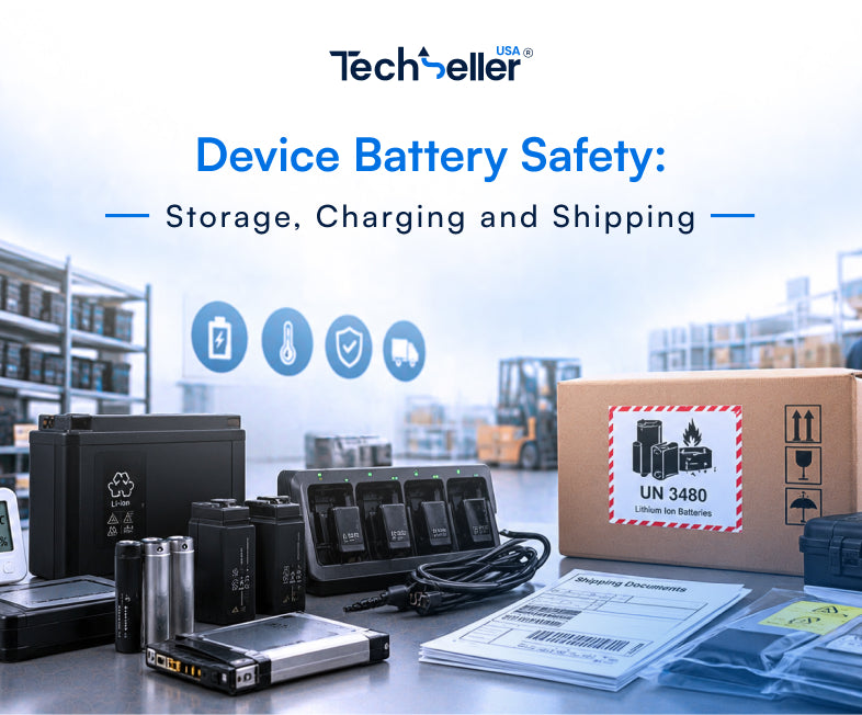 Device Battery Safety: Storage, Charging and Shipping