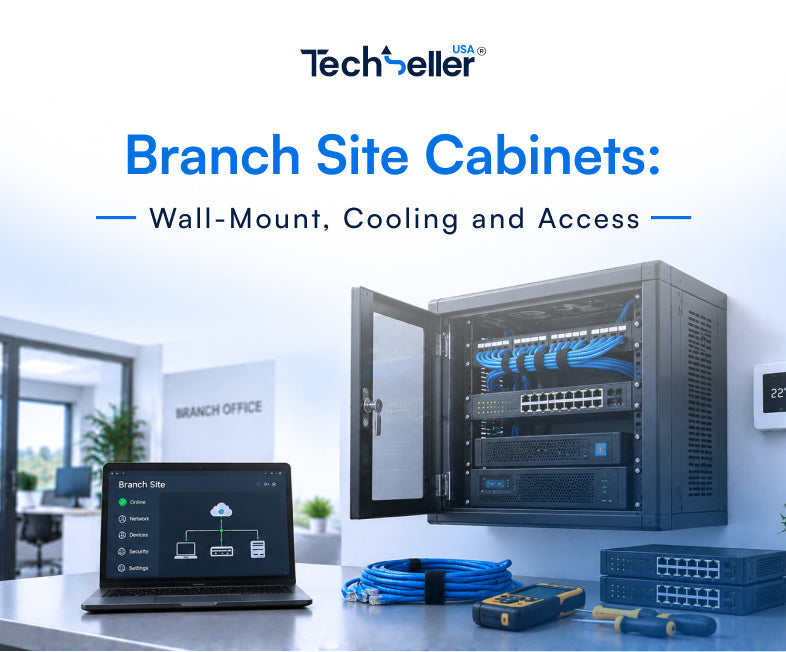 Branch Site Cabinets: Wall-Mount, Cooling and Access