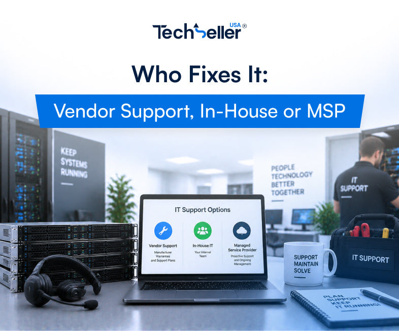 Who Fixes It: Vendor Support, In-House or MSP
